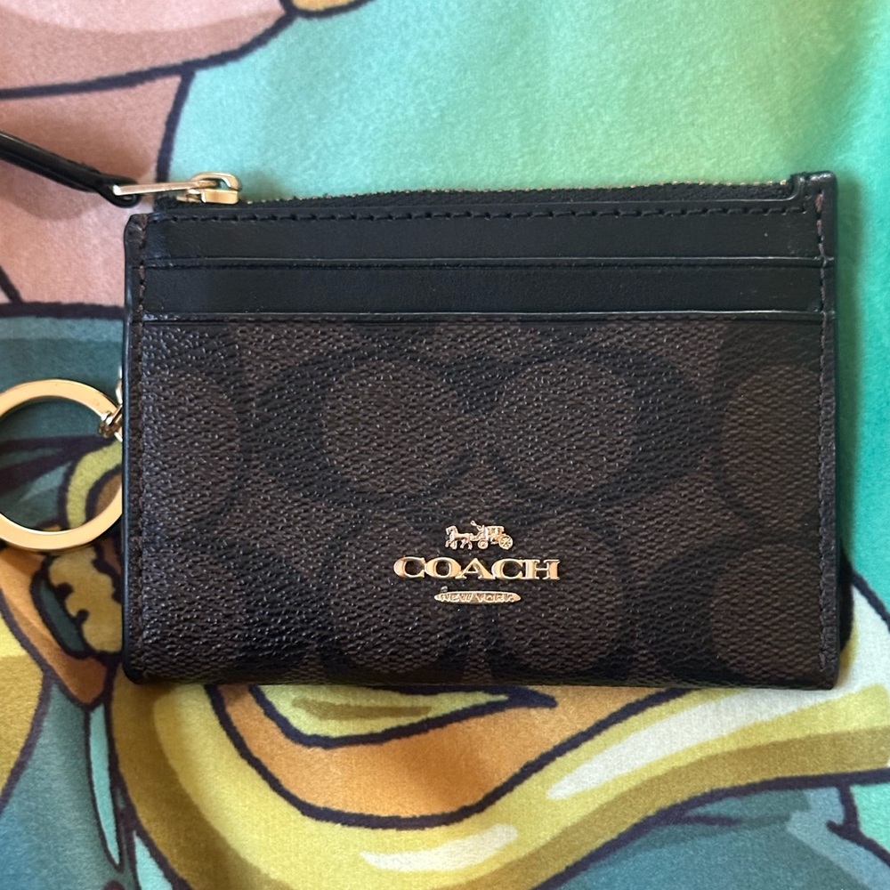 Coach card wallet